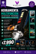 LINTERNA MULTIFUNCIONAL 5en1